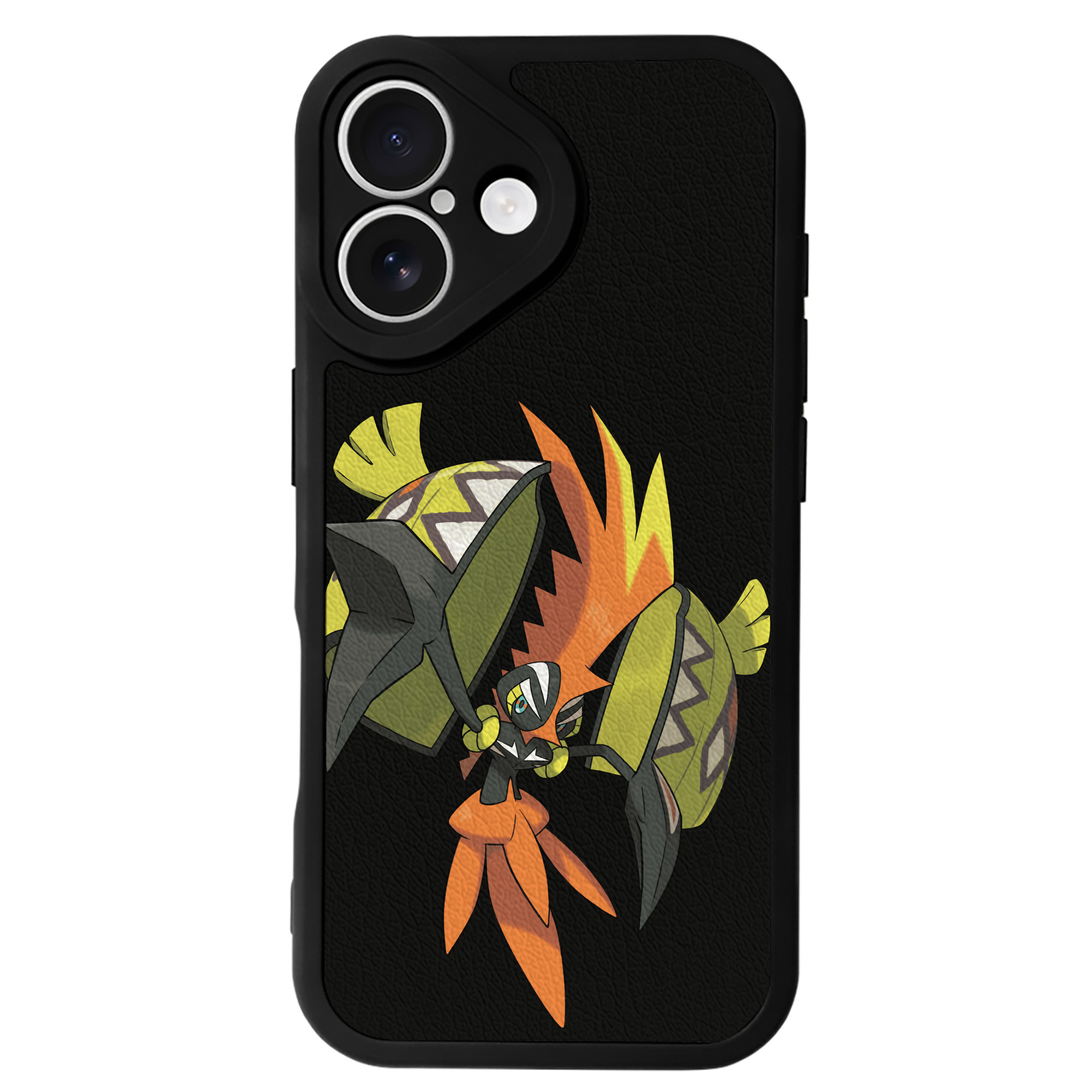 （画像用） ポケットモンスター Pokémon 【iPhone 16シリーズ対応】シリコンスマホケース（レザー調） 材質：シリコン